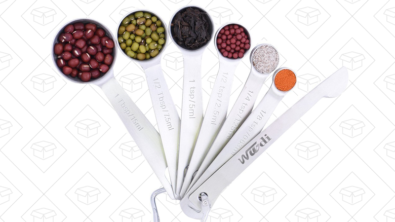 Measuring Spoons with Egg Whisk, $7 with code 82UWLUPZ